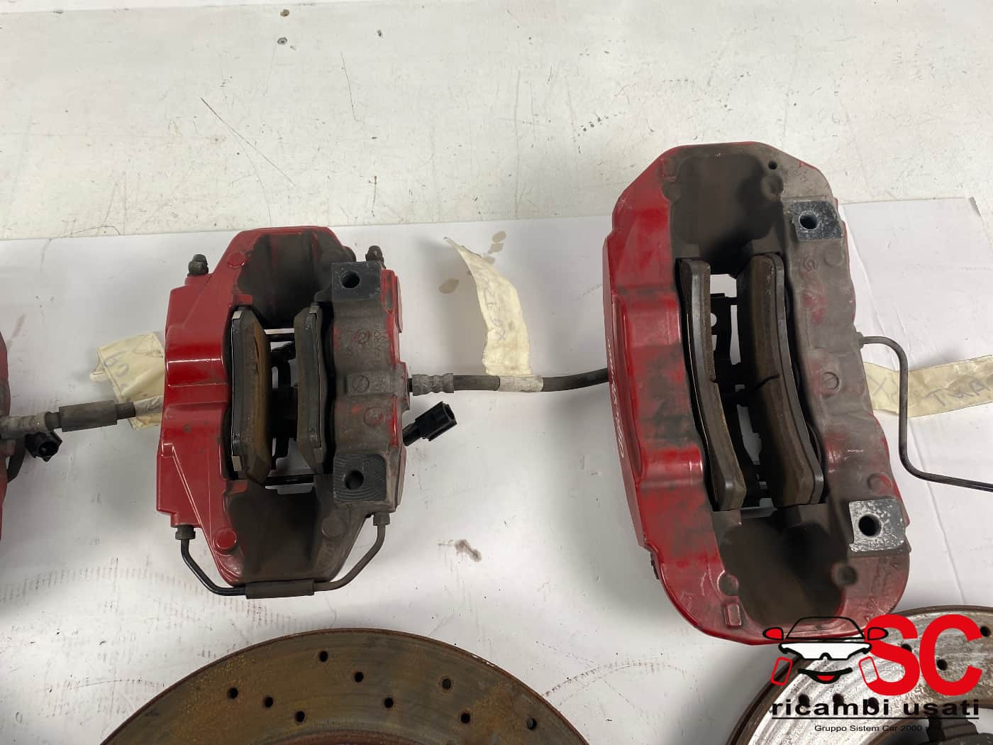 PINZE FRENI ANTERIORI E POSTERIORI ALFA ROMEO Stelvio Serie (949_) 50557515 (16>)