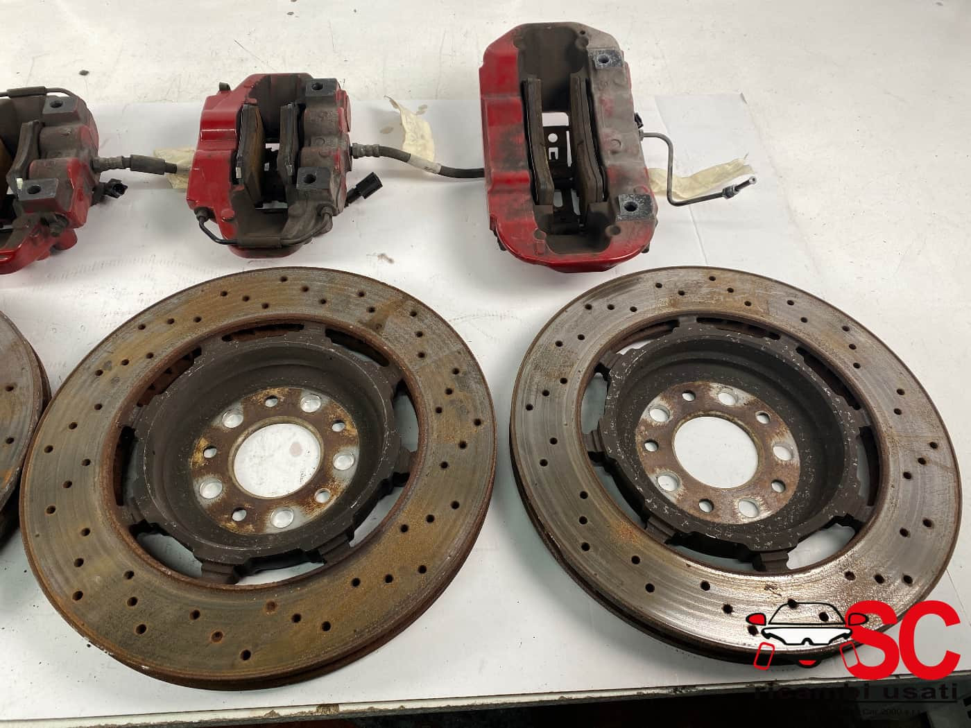 PINZE FRENI ANTERIORI E POSTERIORI ALFA ROMEO Stelvio Serie (949_) 50557515 (16>)