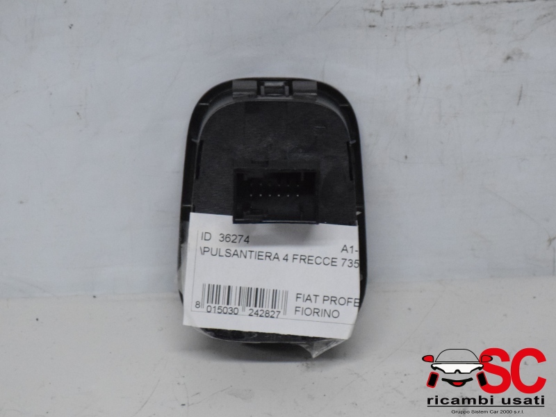 Pulsantiera Quattro Frecce Fiat Fiorino 735595218 - 36274