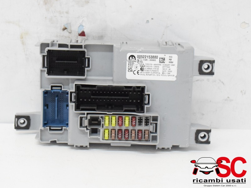 Body Computer Fiat New Panda 52215388 52183204 - 36799 Body Computer Fiat New Panda 52215388 52183204 - 36799
