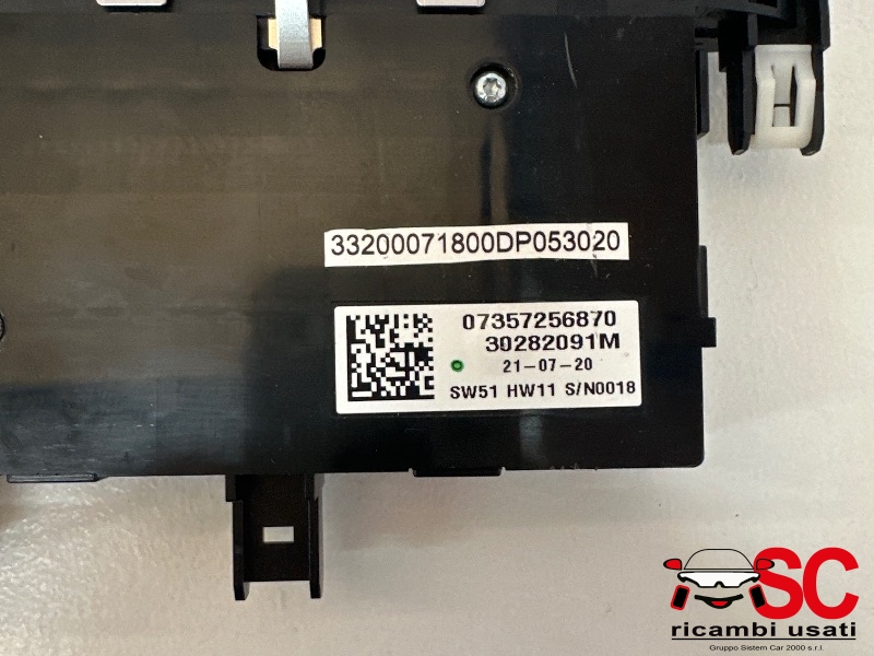 Centralina Comandi Clima Fiat 500 Elettrica 735725687 - 37079 Centralina Comandi Clima Fiat 500 Elettrica 735725687 - 37079