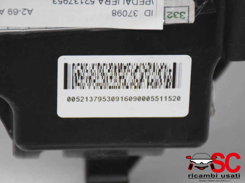 Pedaliera Fiat 500 Ev Elettrica 52137953 - 37098