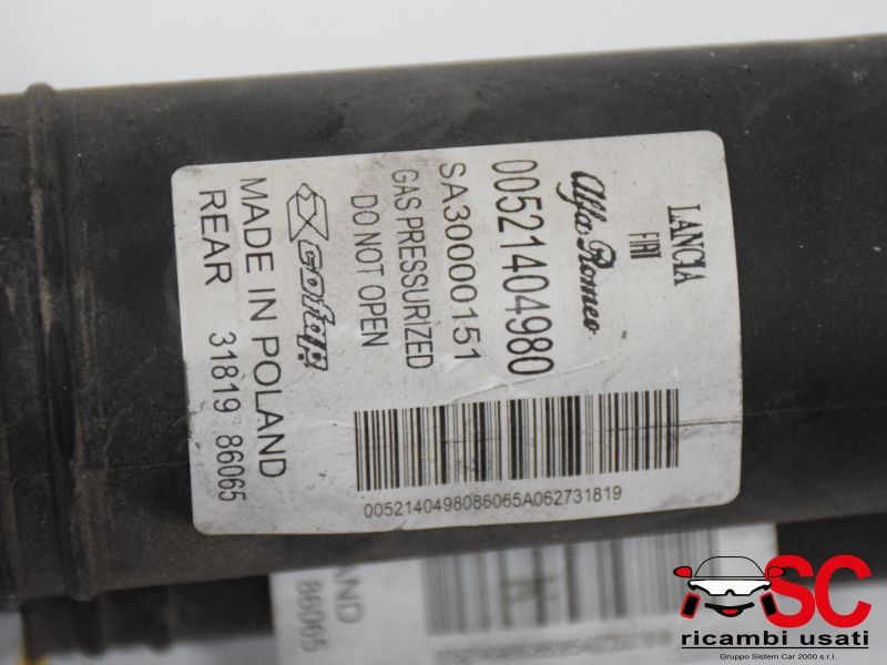 Ammortizzatore Posteriore Dx E Sx Fiat 500 Ev 52140498 52181828 - 37116 Ammortizzatore Posteriore Dx E Sx Fiat 500 Ev 52140498 52181828 - 37116