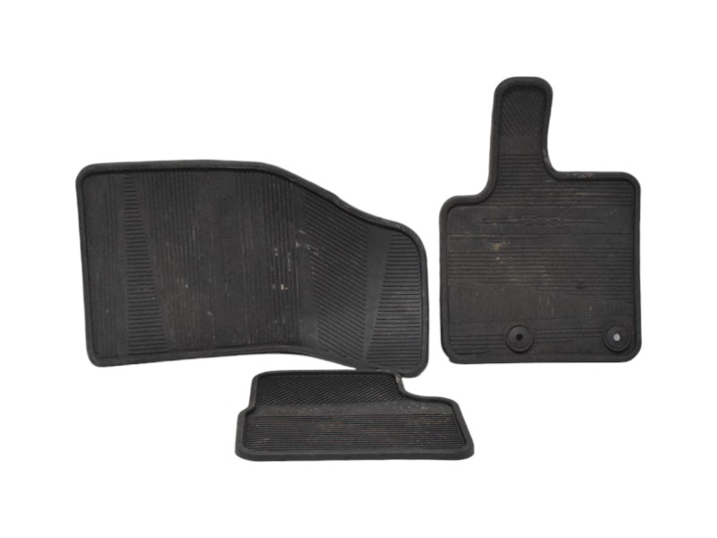 Tappeti Pavimento In Gomma Fiat 500 Ev Elettrica 50290341 50290342 - 37126