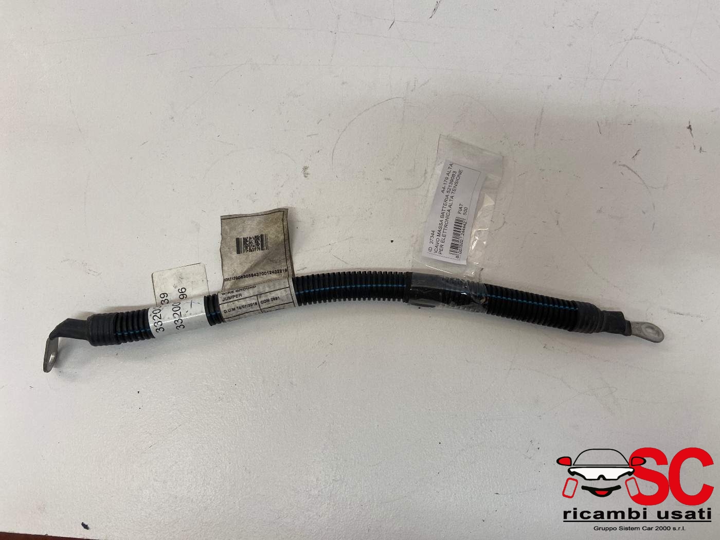 Cavo Batteria Fiat 500 Elettrica 52139063 - 37344 Cavo Batteria Fiat 500 Elettrica 52139063 - 37344