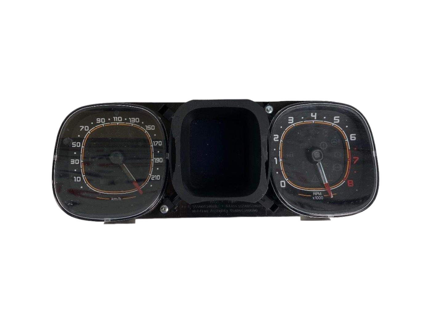 Quadro Strumenti Fiat New Panda 1.2 Benzina 52077799 - 37765 Quadro Strumenti Fiat New Panda 1.2 Benzina 52077799 - 37765