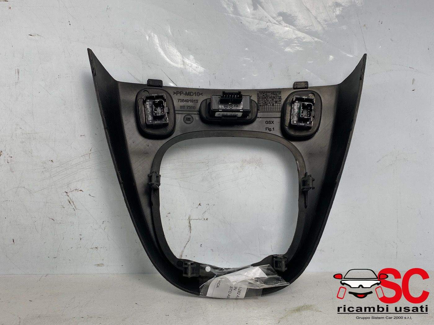 Cornice Leva Cambio Fiat New Panda - 37786 Cornice Leva Cambio Fiat New Panda - 37786
