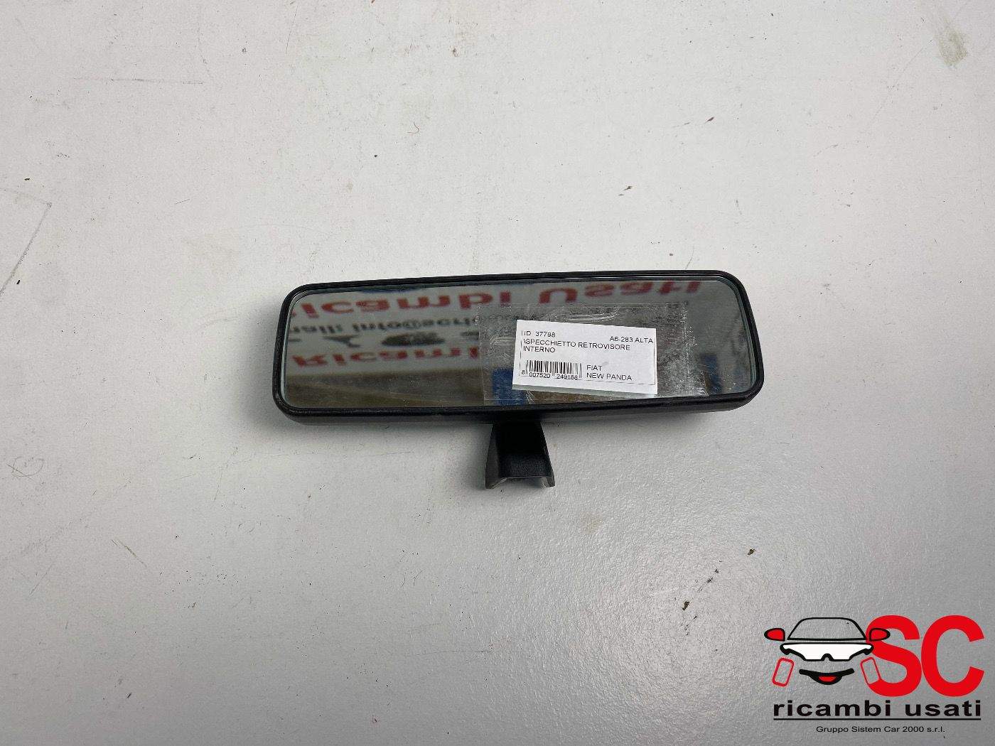 Specchietto Retrovisore Interno Fiat New Panda - 37798 Specchietto Retrovisore Interno Fiat New Panda - 37798