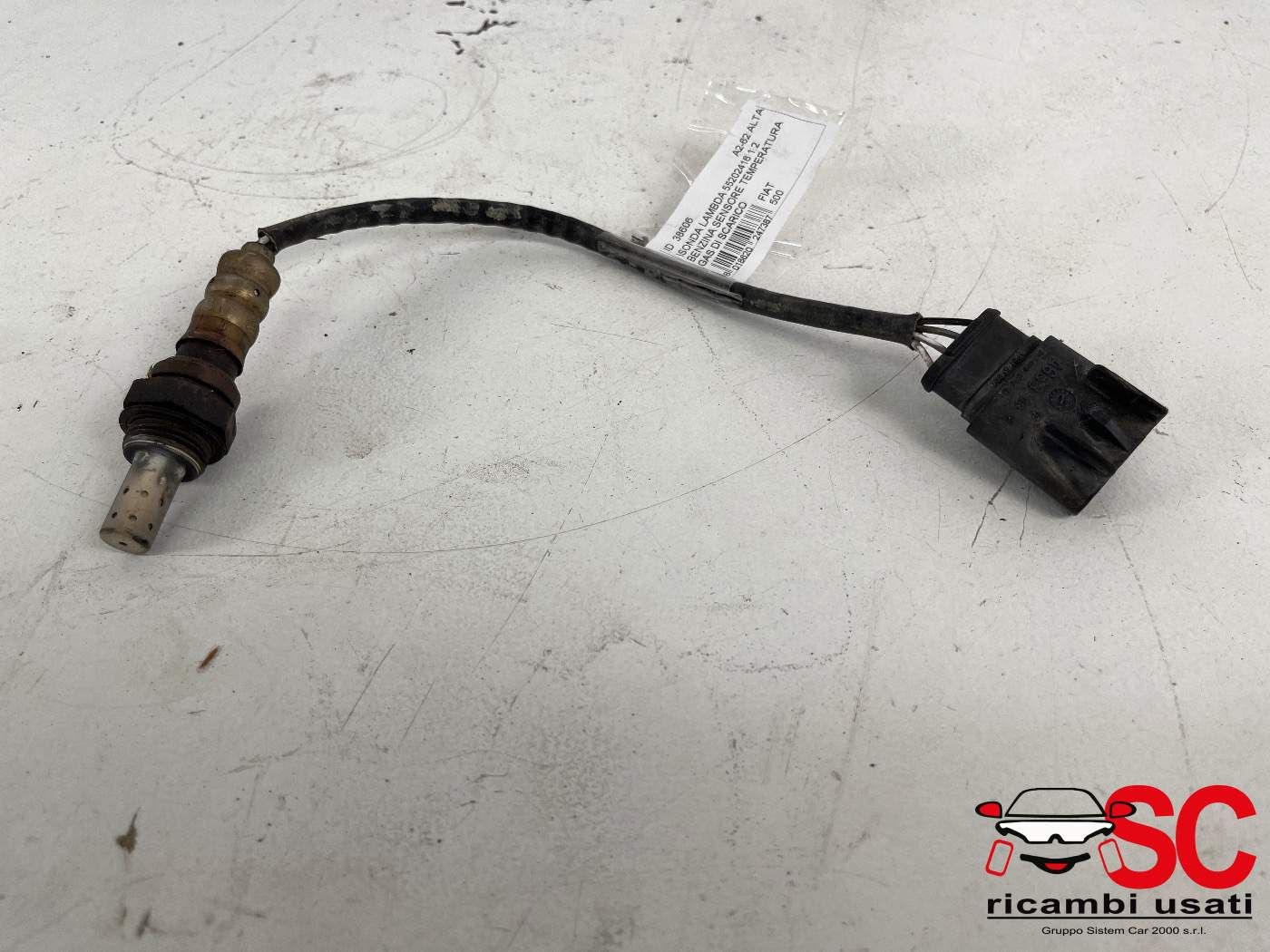 Sonda Lambda Fiat 500 1.2 Benzina 55202416 - 38606 Sonda Lambda Fiat 500 1.2 Benzina 55202416 - 38606