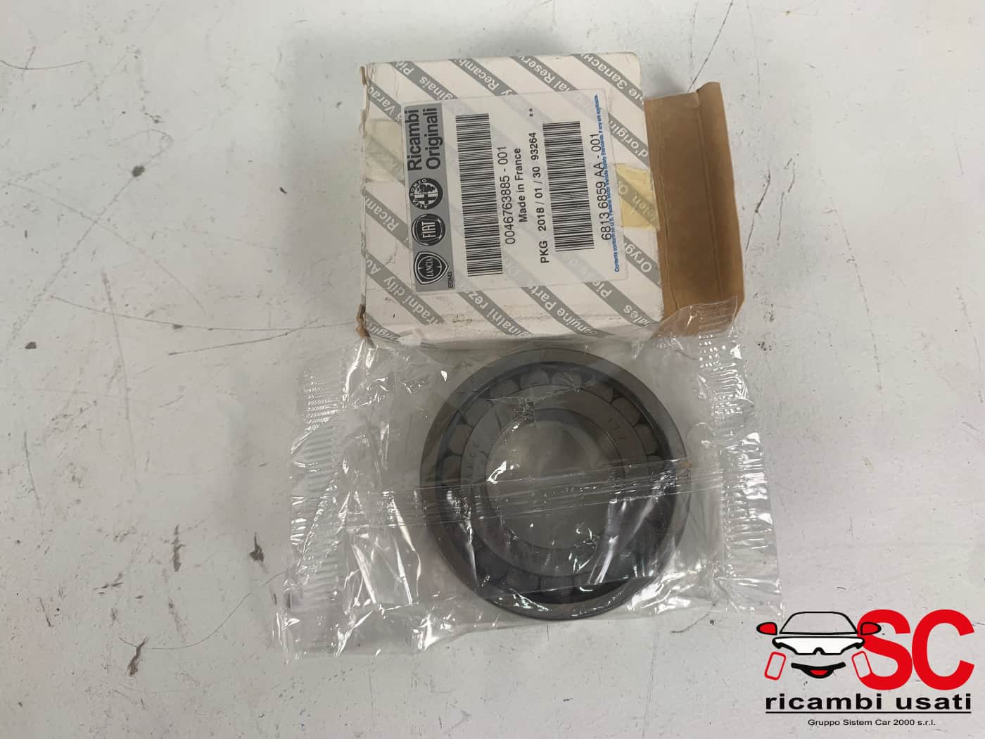 Cuscinetto Cambio Fiat New Panda 1.2 Benzina 46763885 NUOVO ORIGINALE - 39166 Cuscinetto Cambio Fiat New Panda 1.2 Benzina 46763885 NUOVO ORIGINALE - 39166
