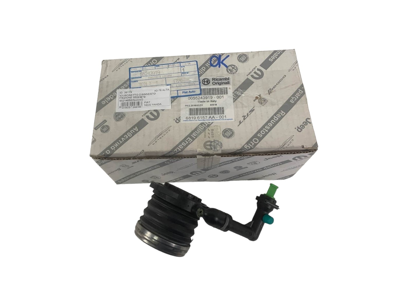 Cuscinetto Disinnesto Frizione Fiat New Panda 1.3 55243919 NUOVO ORIGINALE - 39179