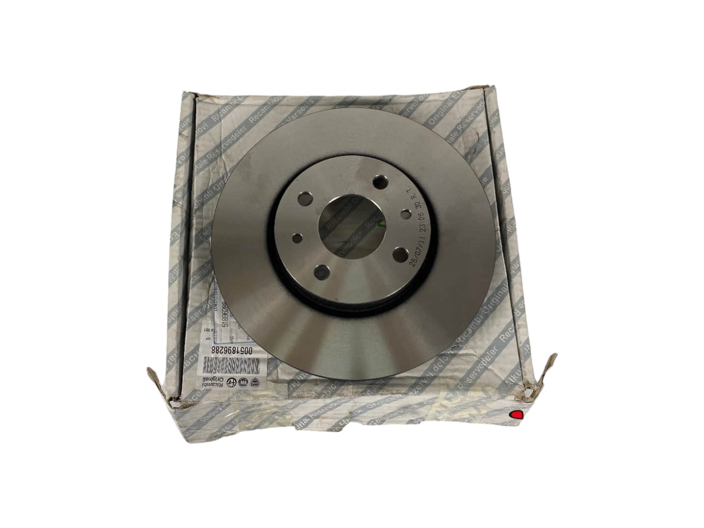 Disco Freno Anteriore Fiat New Panda 51896288 NUOVO ORIGINALE - 39189 Disco Freno Anteriore Fiat New Panda 51896288 NUOVO ORIGINALE - 39189