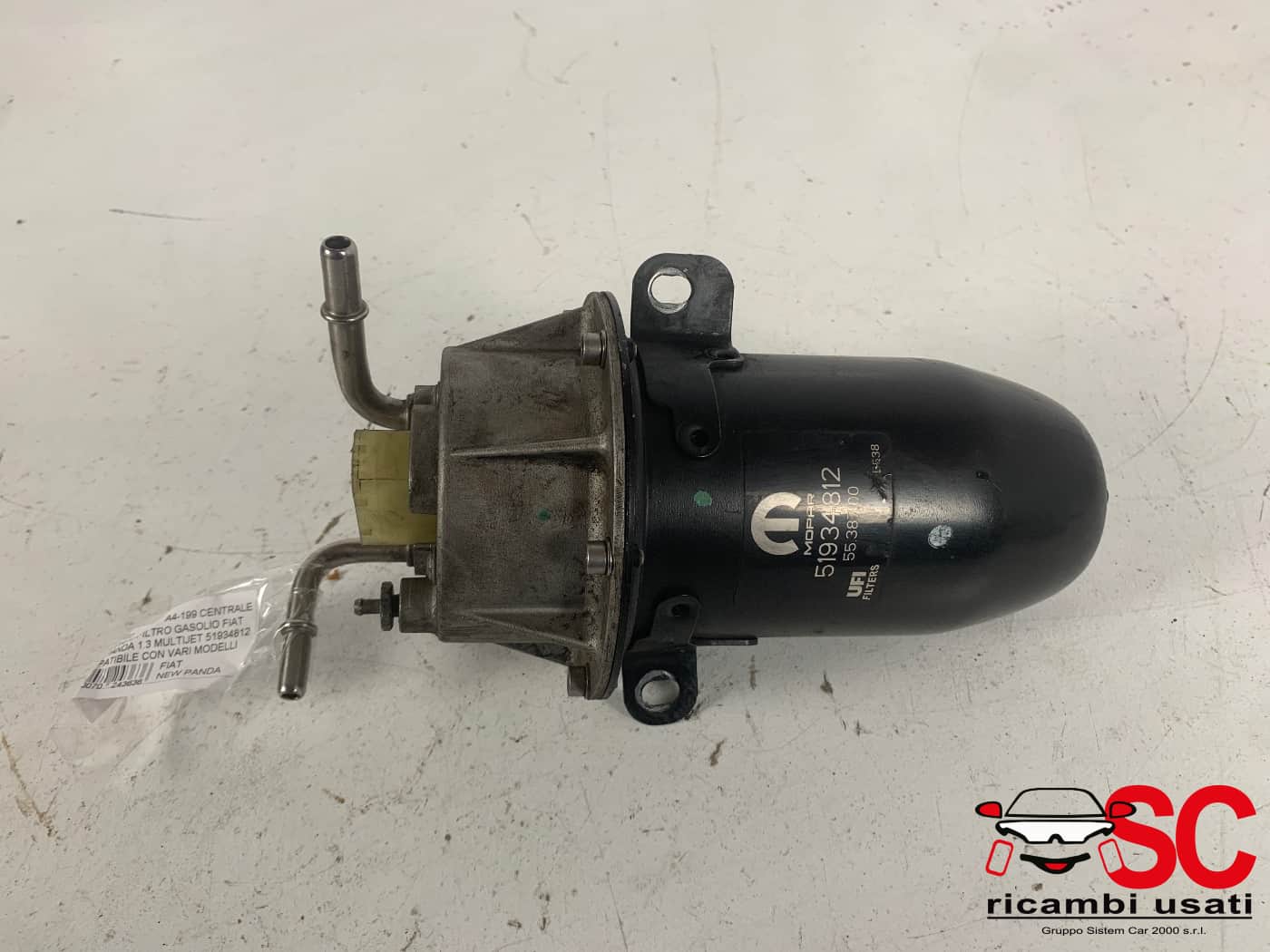 Supporto Filtro Gasolio Fiat New Panda 1.3 Mjt 51934812 - 39222 Supporto Filtro Gasolio Fiat New Panda 1.3 Mjt 51934812 - 39222