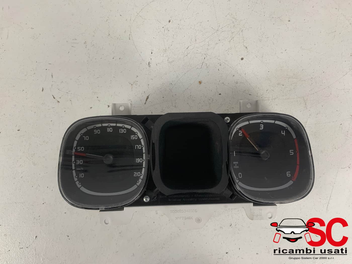 Quadro Strumenti Fiat New Panda 52010288 51976466 - 39230 Quadro Strumenti Fiat New Panda 52010288 51976466 - 39230