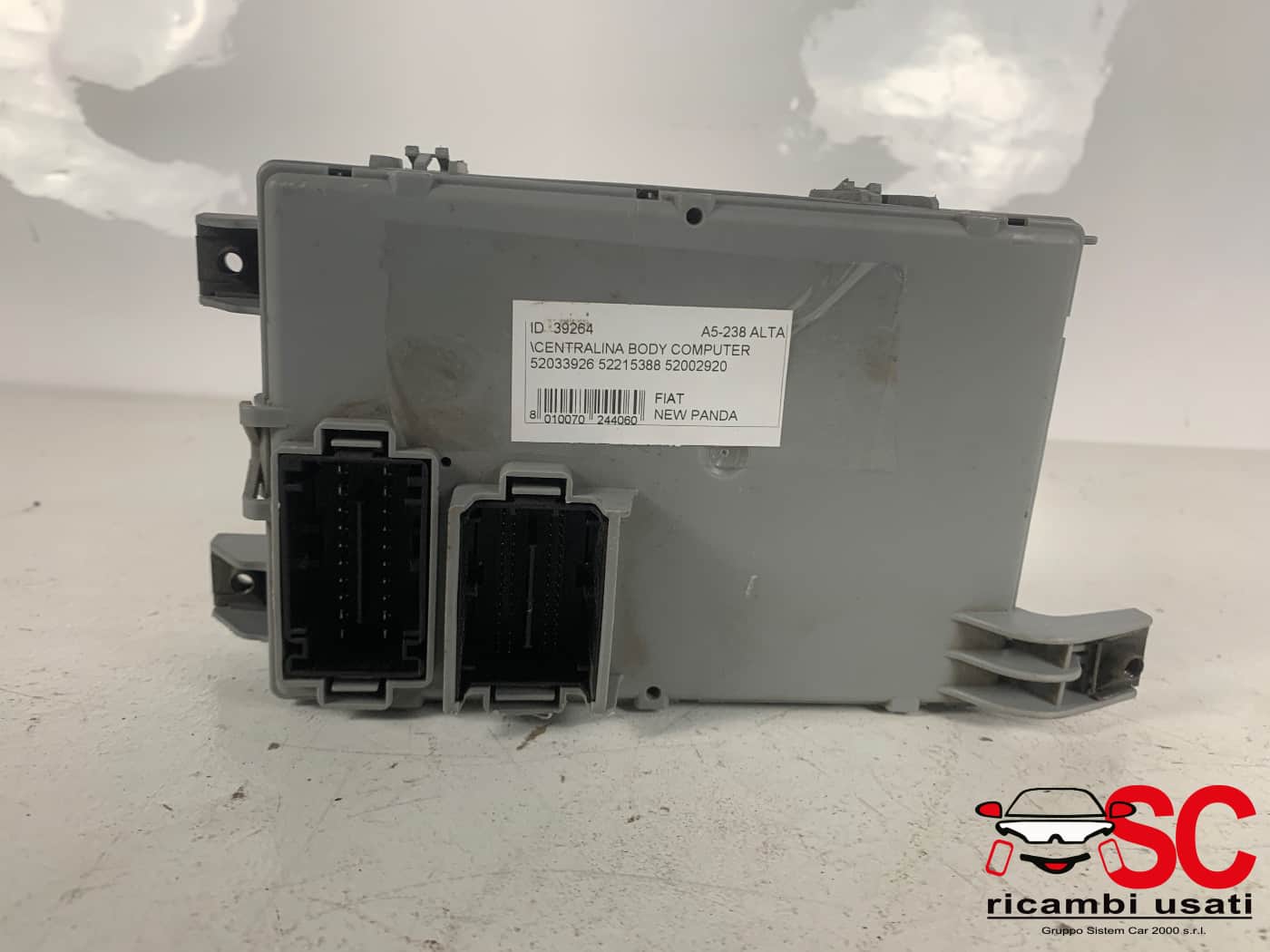 Centralina Body Computer Fiat New Panda 1.3 Mjt 52033926 - 39264 Centralina Body Computer Fiat New Panda 1.3 Mjt 52033926 - 39264