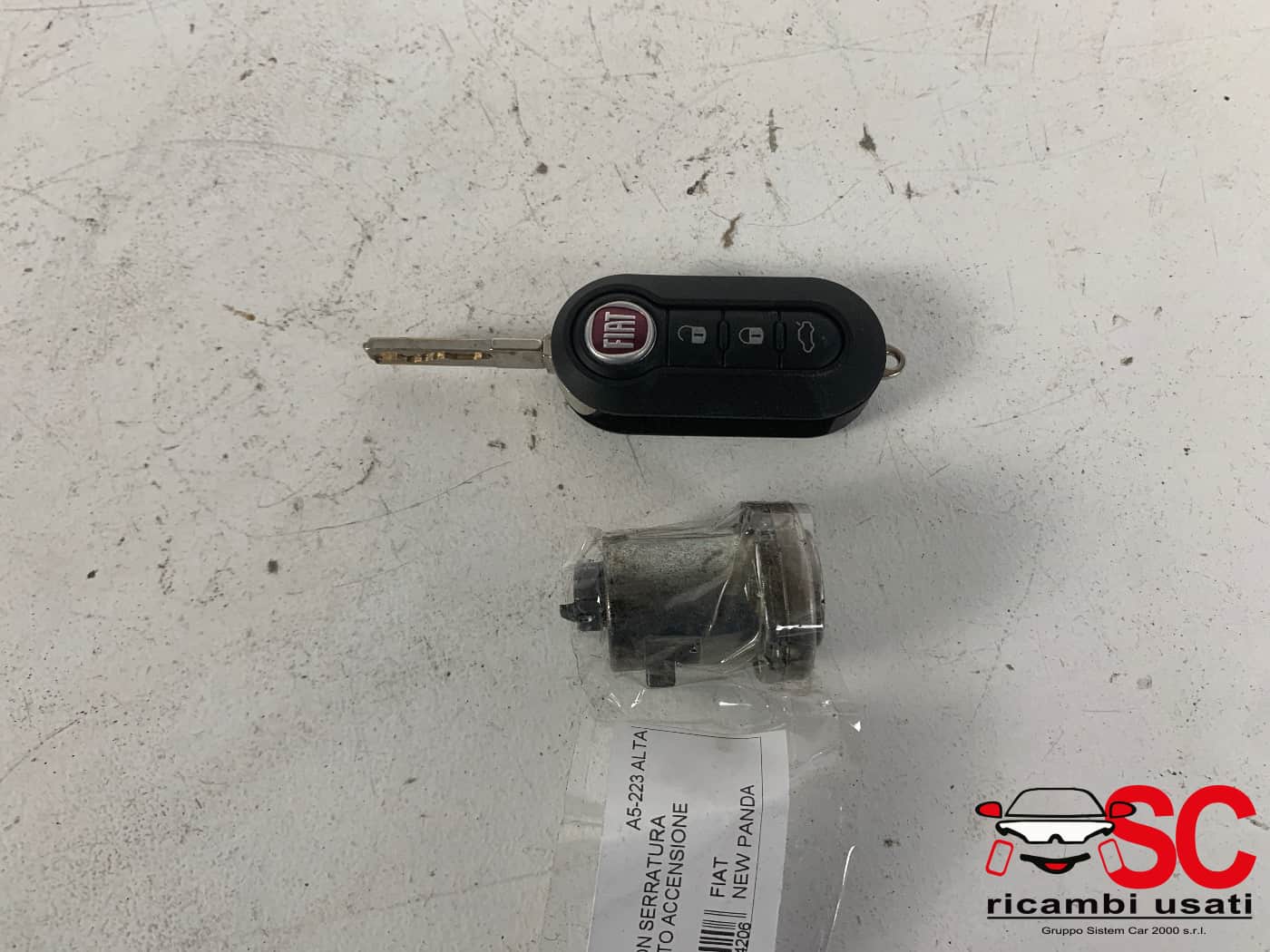 Chiave Con Serratura Fiat New Panda 1.3 Multijet  - 39278