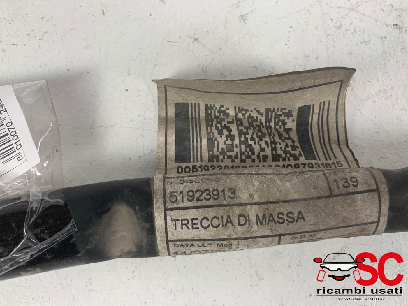 Cavo Batteria Fiat New Panda 1.3 Multijet 51923913 - 39281 Cavo Batteria Fiat New Panda 1.3 Multijet 51923913 - 39281