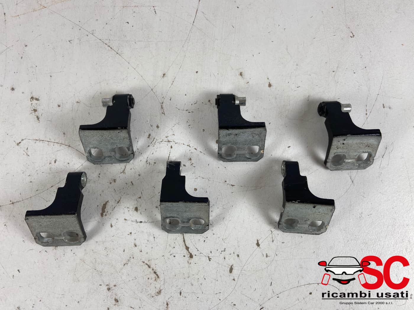 Kit Cerniere Porta Fiat Panda - 40795 Kit Cerniere Porta Fiat Panda - 40795