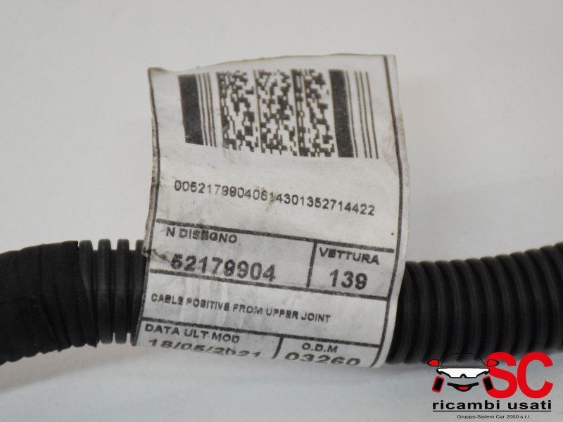 52179904 52179904 CAVO BATTERIA FIAT Panda 3° Serie hybrid