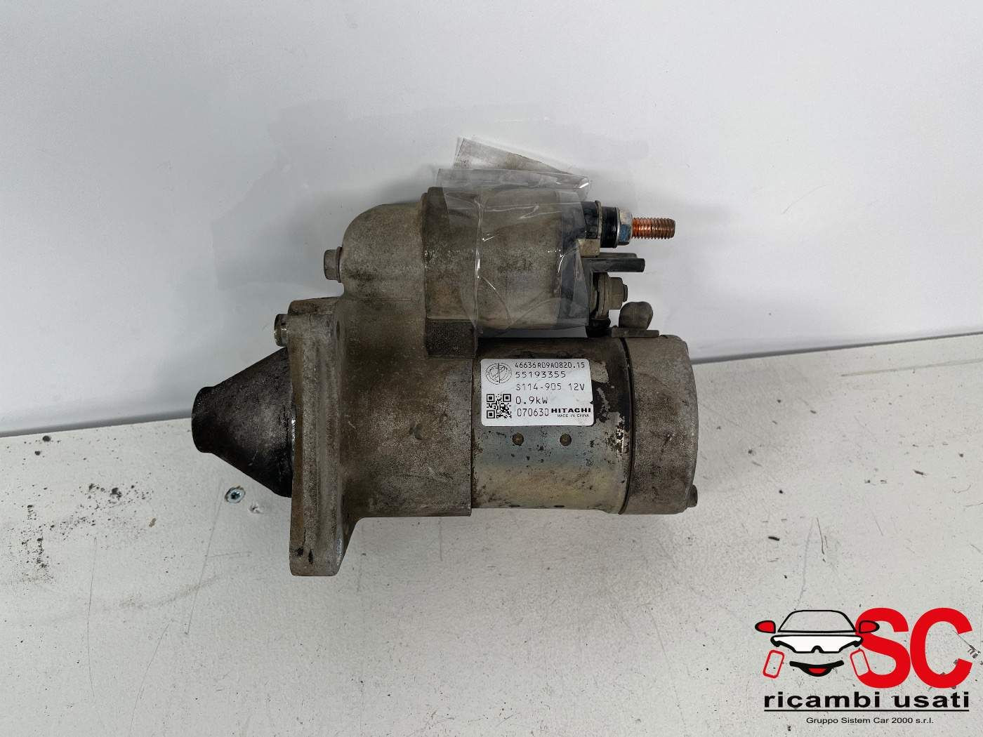 55193355 55193355 MOTORINO D' AVVIAMENTO FIAT 500 Serie benzina