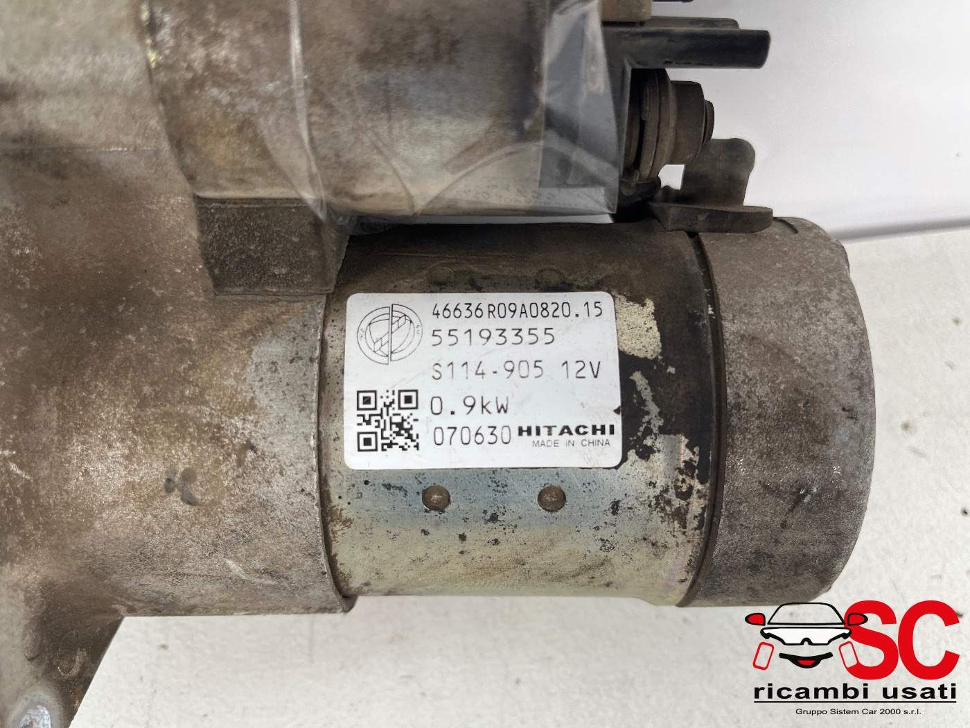 55193355 55193355 MOTORINO D' AVVIAMENTO FIAT 500 Serie benzina