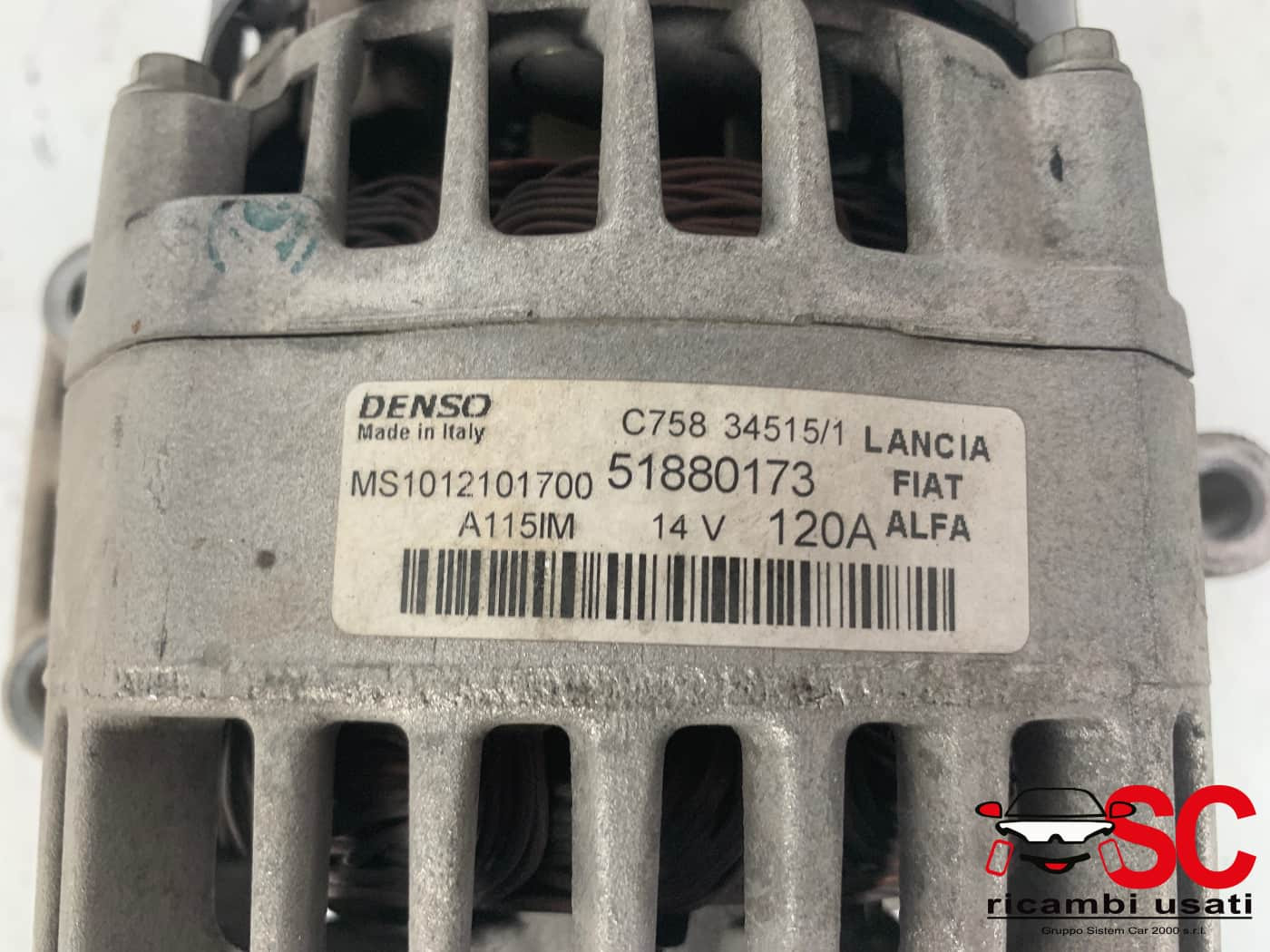 51880173 51880173 ALTERNATORE FIAT Panda 3° Serie diesel