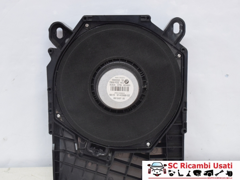 Altoparlante Cassa Subwoofer Dx Bmw Serie 3 65139143986 - 23250 Altoparlante Cassa Subwoofer Dx Bmw Serie 3 65139143986 - 23250