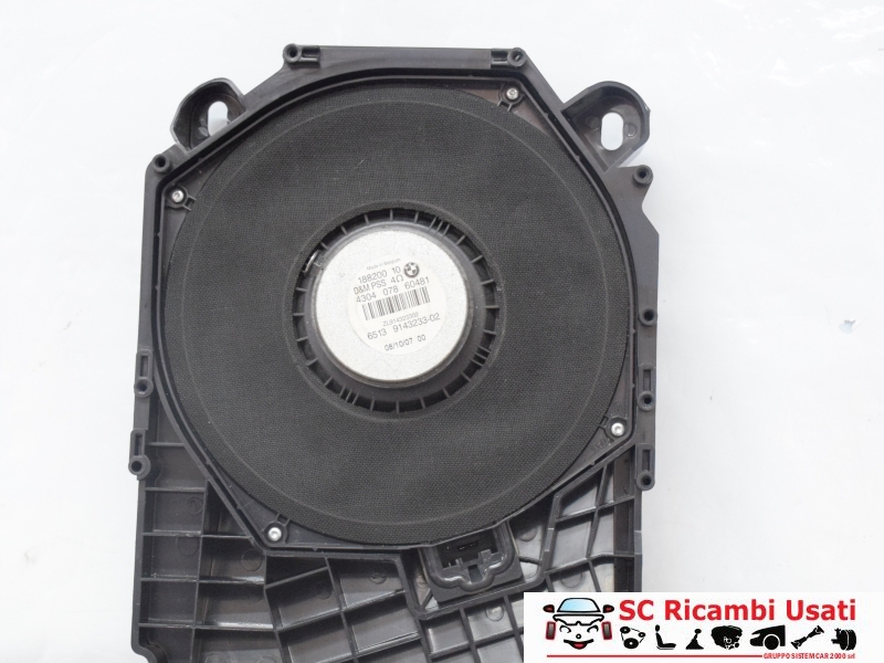 Altoparlante Cassa Subwoofer Sx Bmw Serie 3 65139143233 - 23253