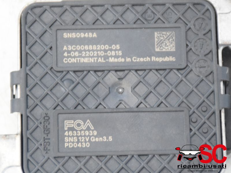 Sensore Nox Fiat Ducato 2.2 Jtd 46335939 - 36606 Sensore Nox Fiat Ducato 2.2 Jtd 46335939 - 36606