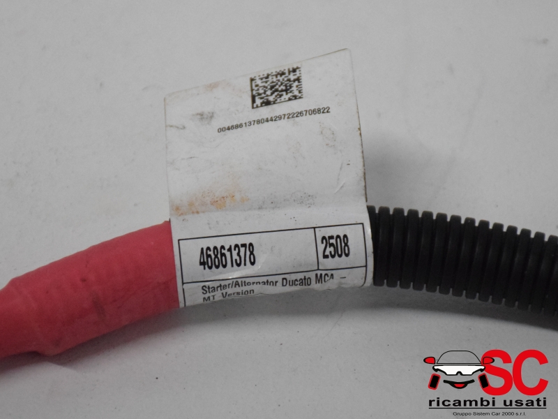 Cavo Batteria Fiat Professional Ducato 46861378 46860620 - 37331 Cavo Batteria Fiat Professional Ducato 46861378 46860620 - 37331