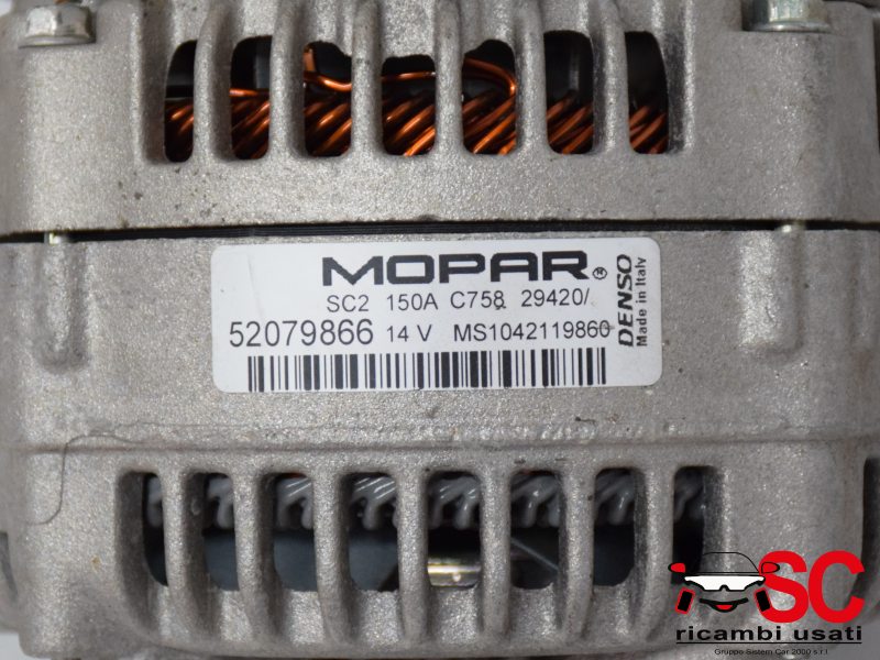 Alternatore Fiat Fiorino 1.3 Mjt 52079866 4550 KM - 37397 Alternatore Fiat Fiorino 1.3 Mjt 52079866 4550 KM - 37397