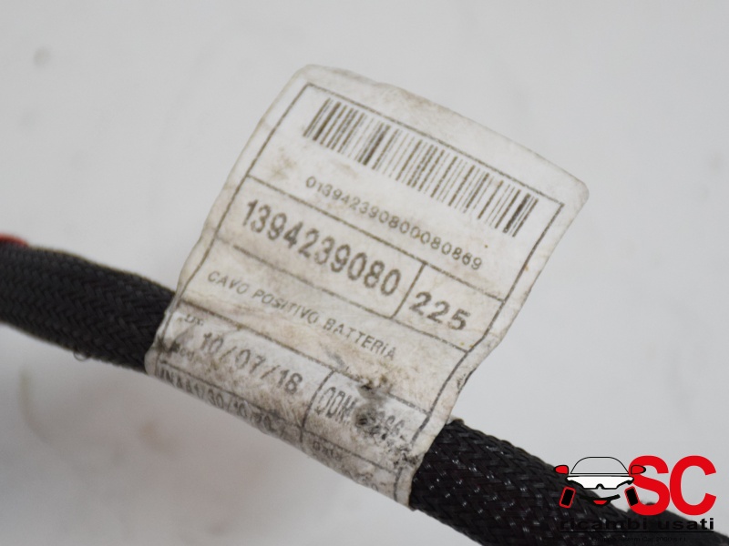 Cavo Batteria Fiat Fiorino 1394239080 - 37404 Cavo Batteria Fiat Fiorino 1394239080 - 37404