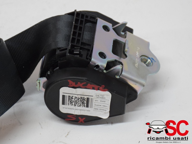 Cintura Di Sicurezza Anteriore Fiat Ducato 735752923 - 37432 Cintura Di Sicurezza Anteriore Fiat Ducato 735752923 - 37432