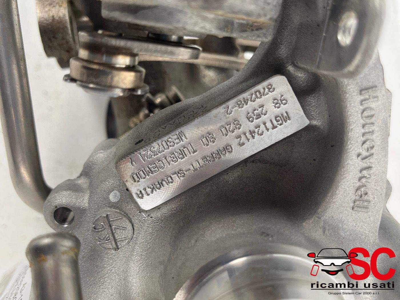 Turbina Peugeot 2008 1.2 Benzina 9825982080 9832926080 - 38448 Turbina Peugeot 2008 1.2 Benzina 9825982080 9832926080 - 38448