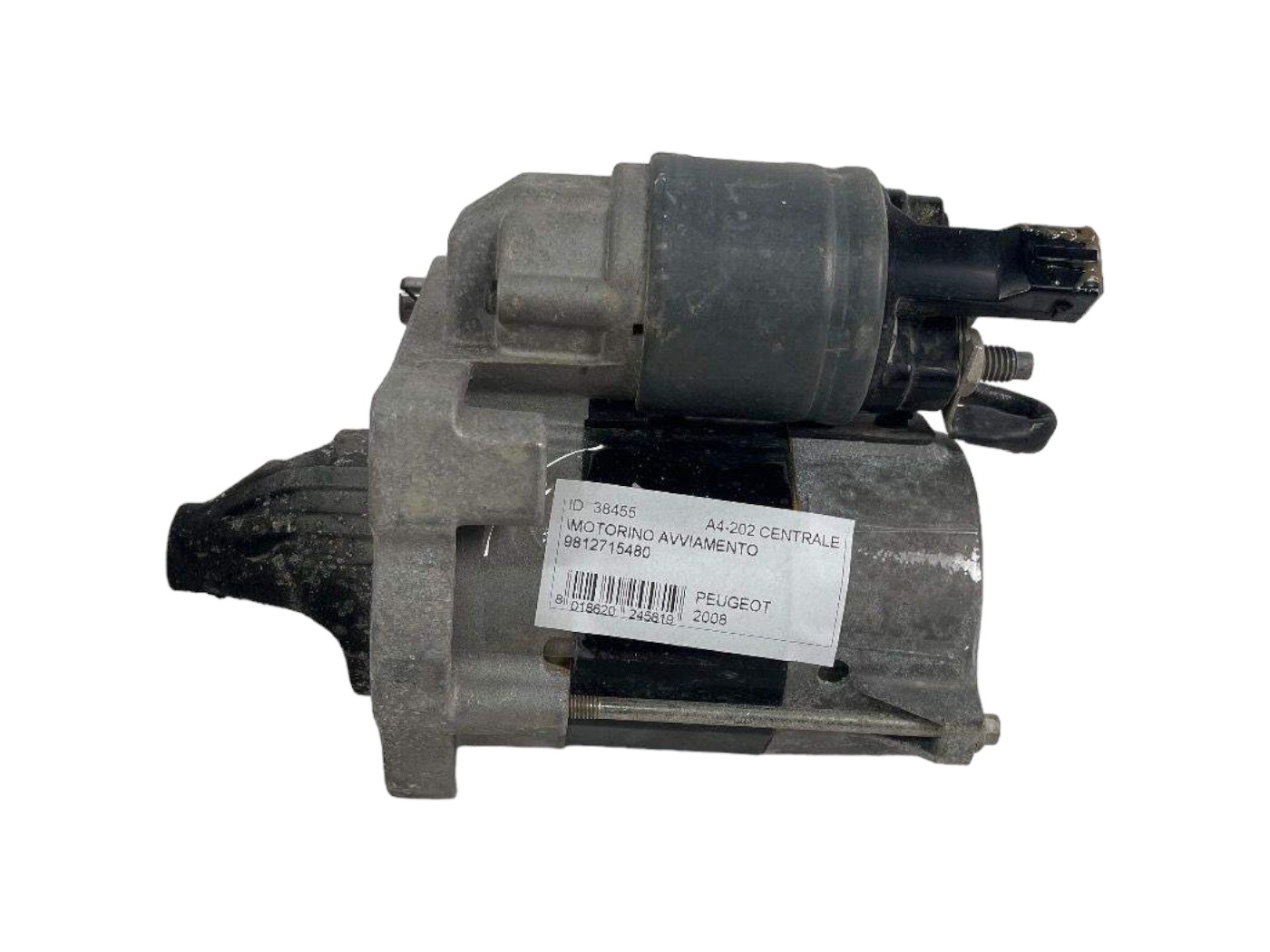 Motorino Avviamento Peugeot 2008 9812715480 - 38455 Motorino Avviamento Peugeot 2008 9812715480 - 38455