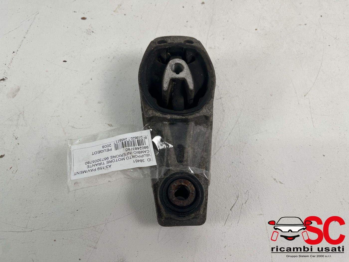 Supporto Motore Tirante Cambio Peugeot 2008 9673005780 9802483780 - 38461 Supporto Motore Tirante Cambio Peugeot 2008 9673005780 9802483780 - 38461