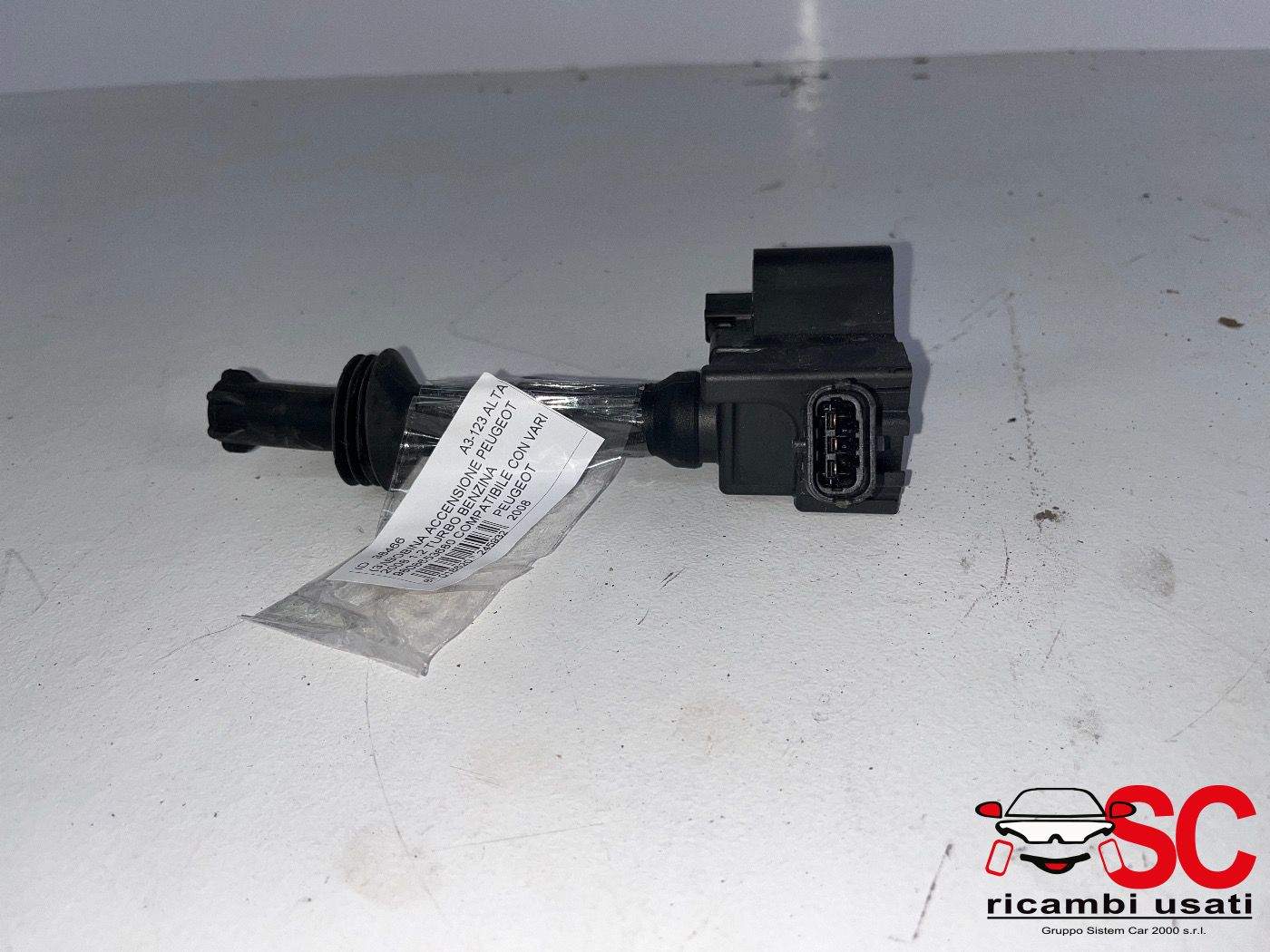 Bobina Accensione Peugeot 2008 1.2 Benzina 9808653680 - 38466