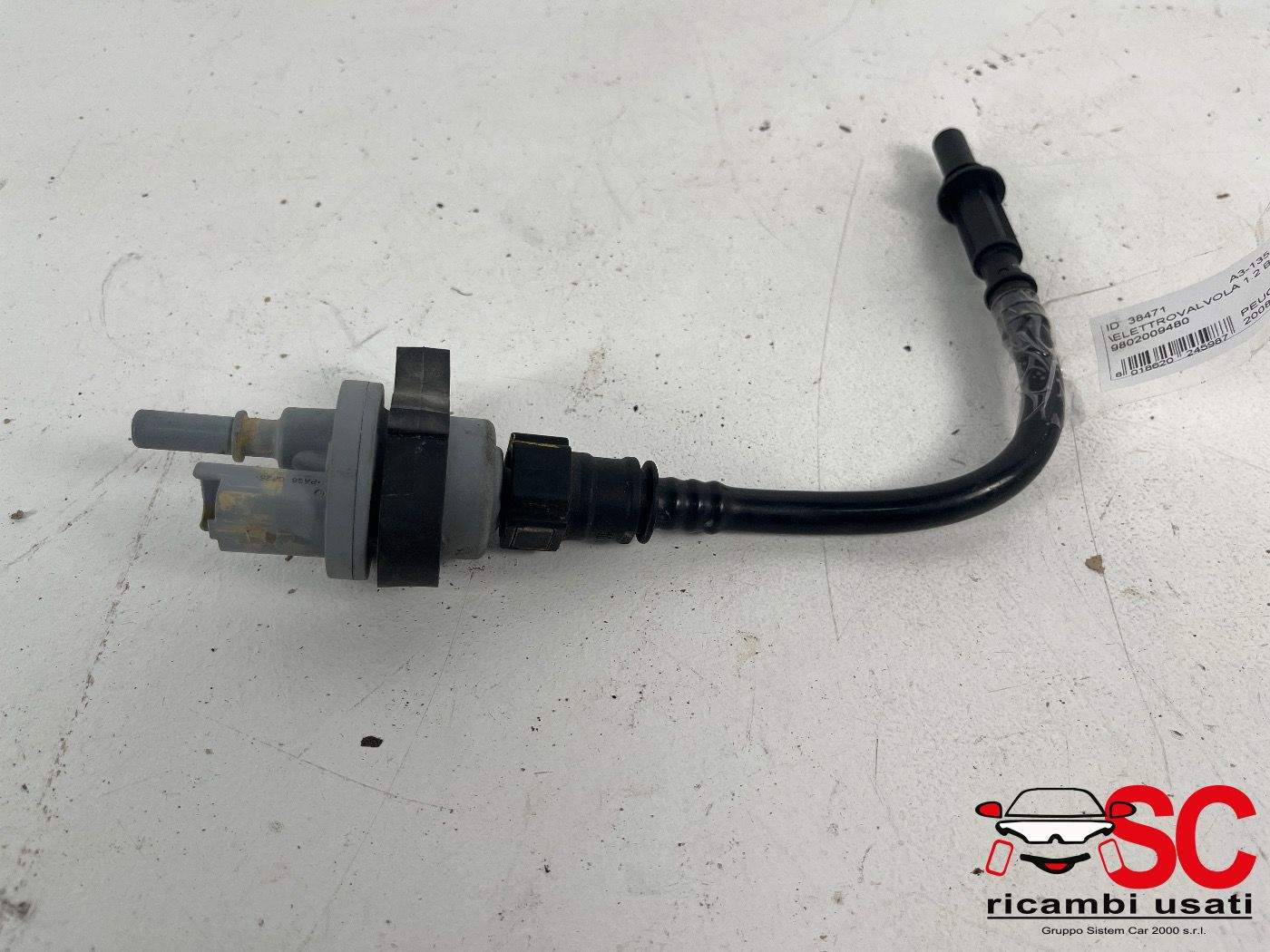 Elettrovalvola Peugeot 2008 1.2 Benzina 9802009480 - 38471