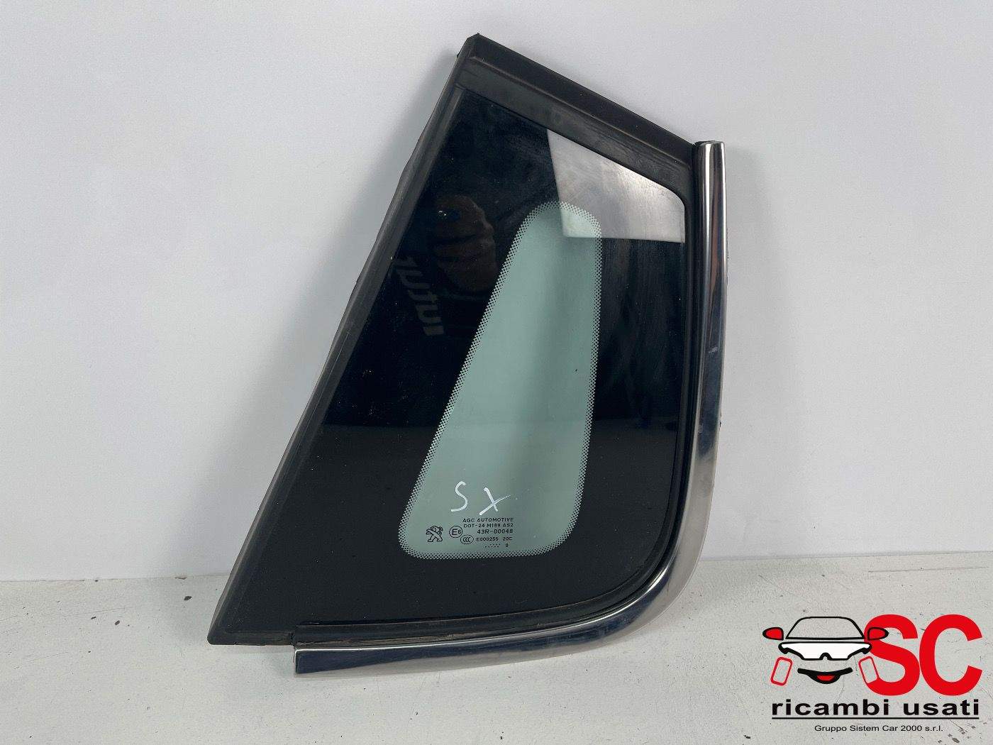 Vetro Fisso Posteriore Sinistro Peugeot 2008 9802557480 9800983880 - 38477