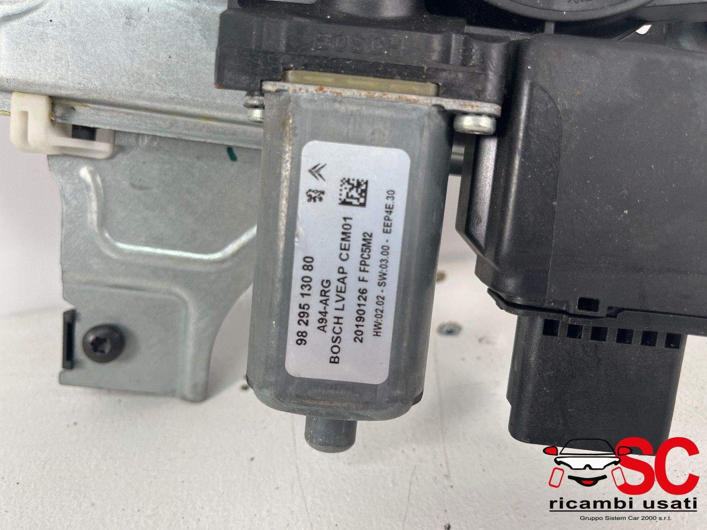 Alzavetro Posteriore Sinistro Peugeot 2008 9829513080 - 38479 Alzavetro Posteriore Sinistro Peugeot 2008 9829513080 - 38479