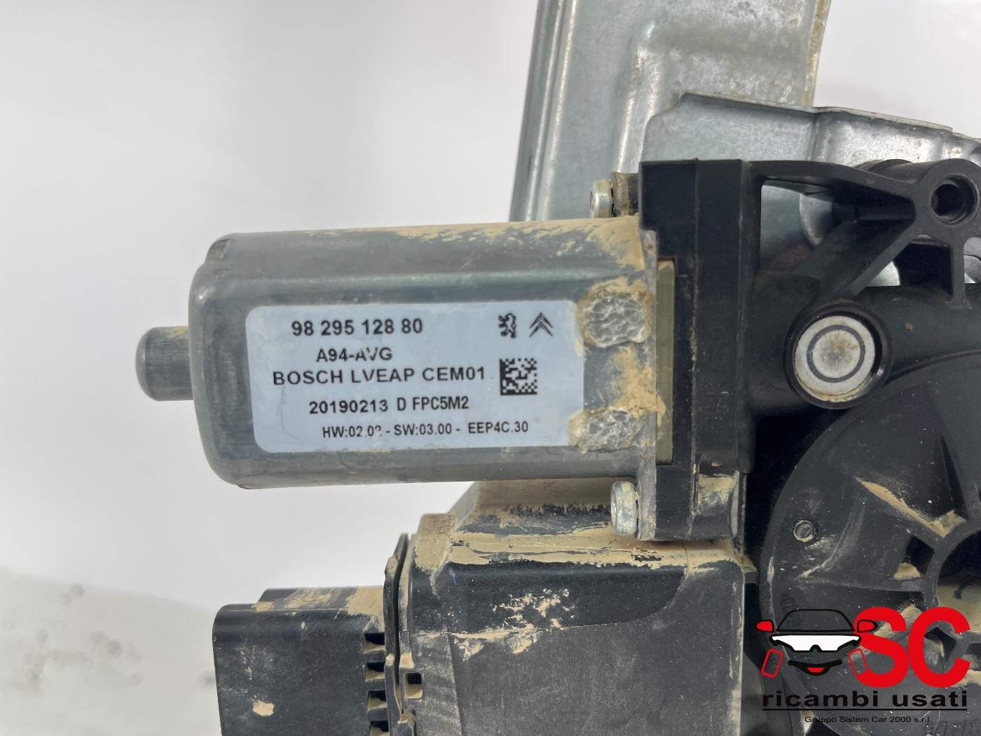 Alzavetro Anteriore Sinistro Peugeot 2008 9829512880 - 38482