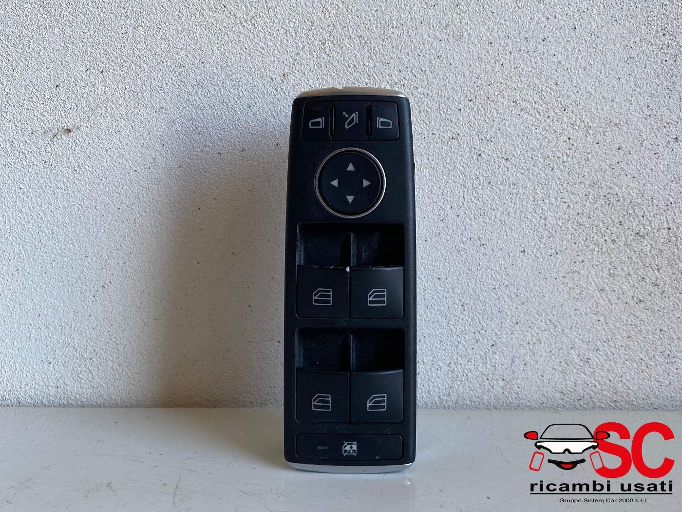 Pulsantiera Alzavetro Anteriore Sx Mercedes Cla A1669054400 - 38609 Pulsantiera Alzavetro Anteriore Sx Mercedes Cla A1669054400 - 38609