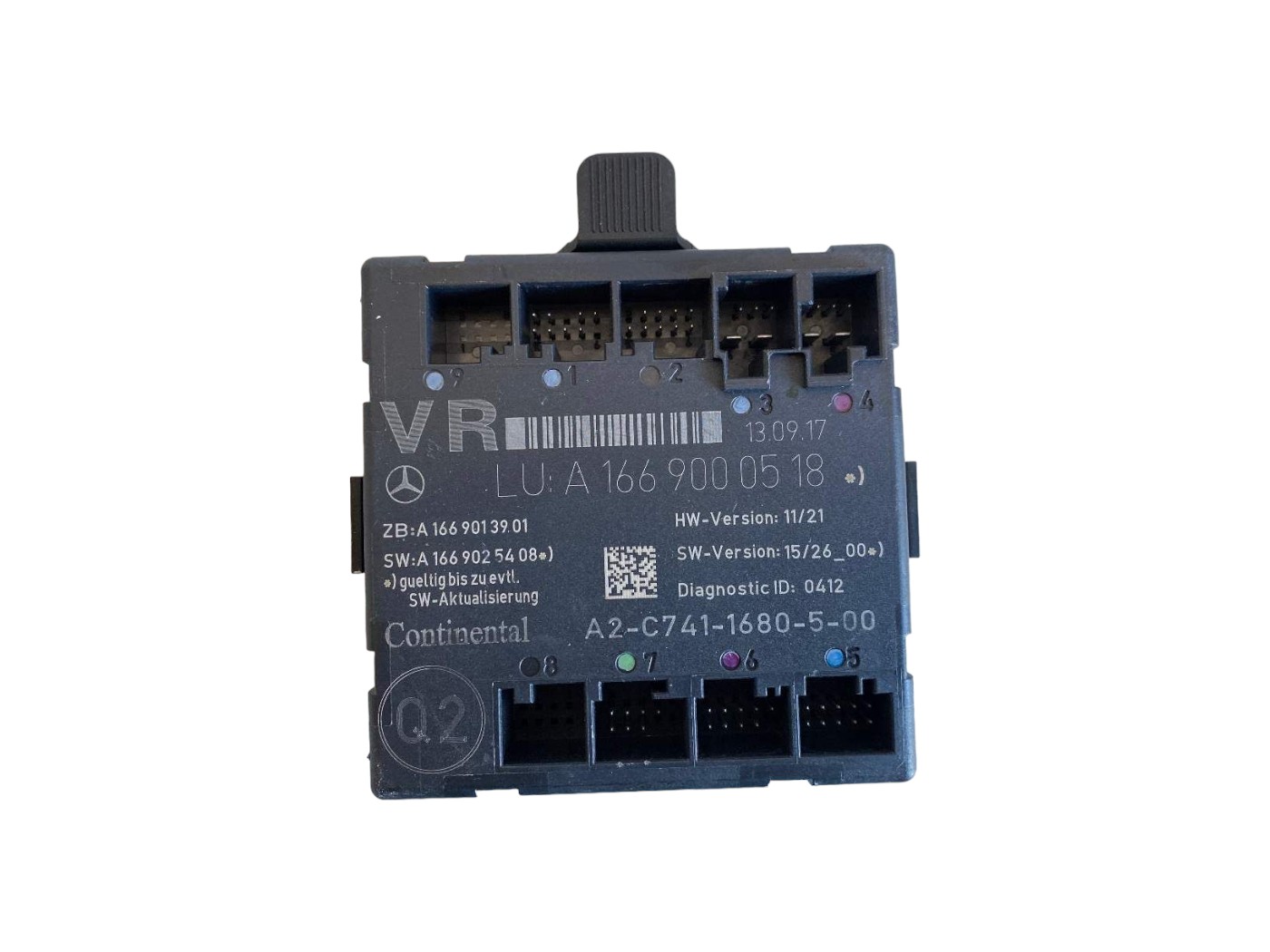 Centralina Porta Anteriore Destra Mercedes Cla A1669000518 - 38613 Centralina Porta Anteriore Destra Mercedes Cla A1669000518 - 38613