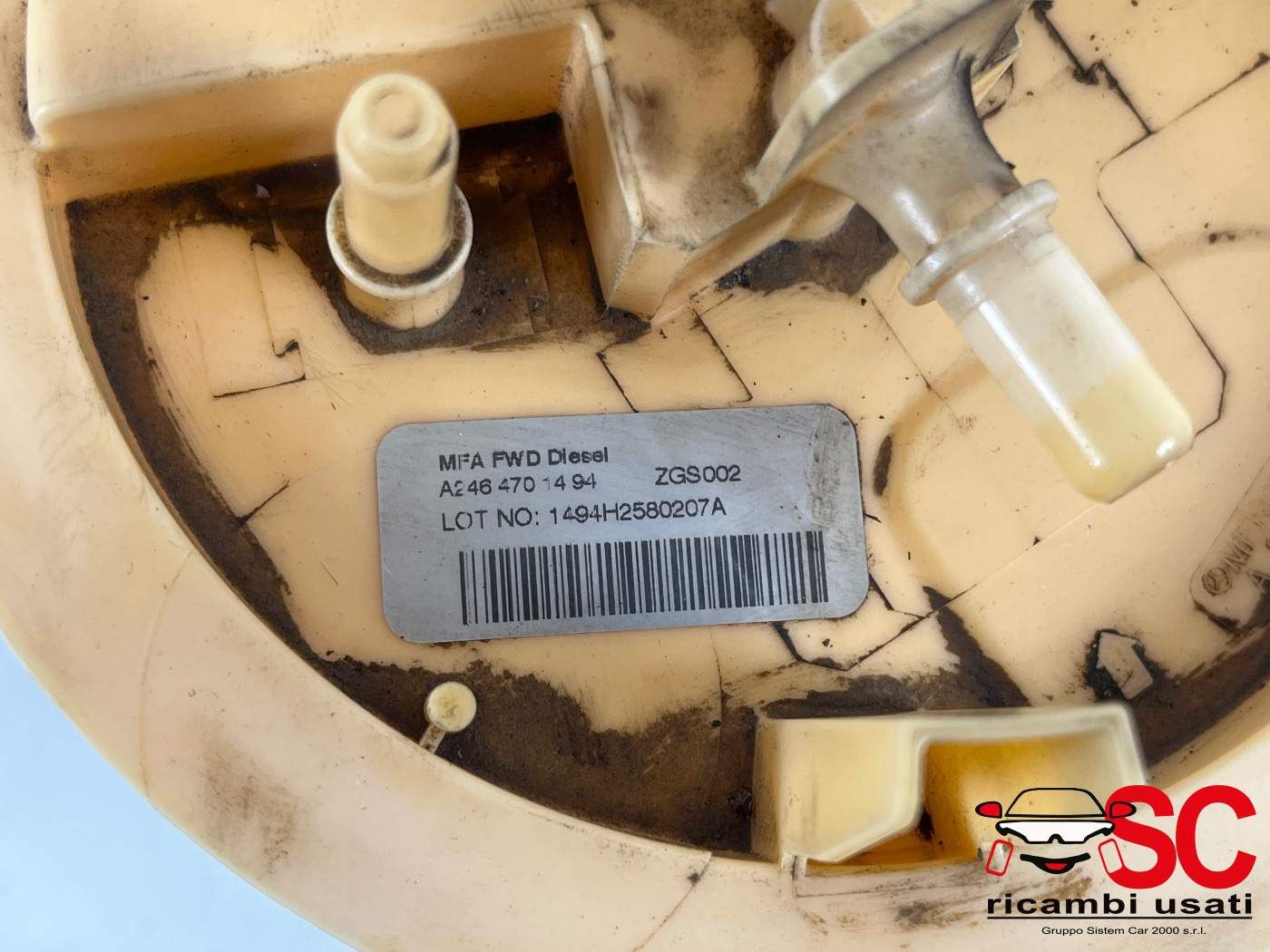 Pompa Carburante Gasolio Mercedes Cla W117 A2464701494 - 38644