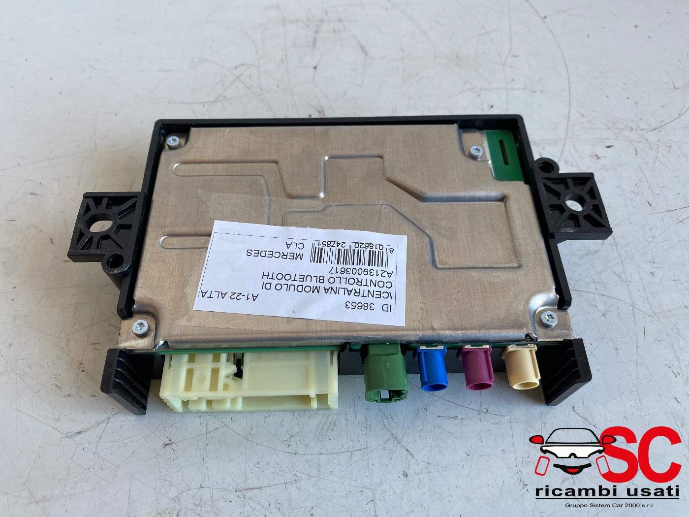 Centralina Bluetooth Mercedes Cla W117 A2139003617 - 38653 Centralina Bluetooth Mercedes Cla W117 A2139003617 - 38653