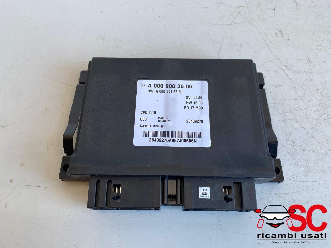 Centralina Cambio Automatico Mercedes Cla W117 A0009003606 - 38654