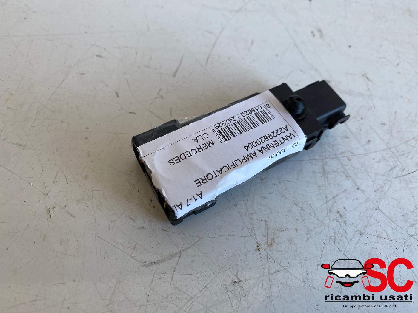 Antenna Amplificatore Mercedes Cla W117 A2229820004 - 38660 Antenna Amplificatore Mercedes Cla W117 A2229820004 - 38660