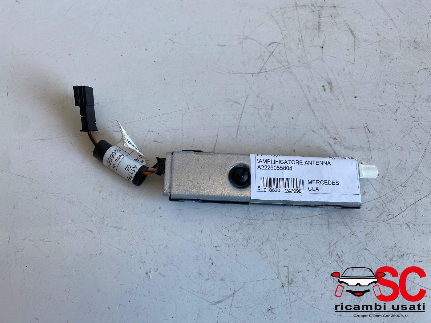 Amplificatore Antenna Mercedes Cla W117 A2229055804 - 38667