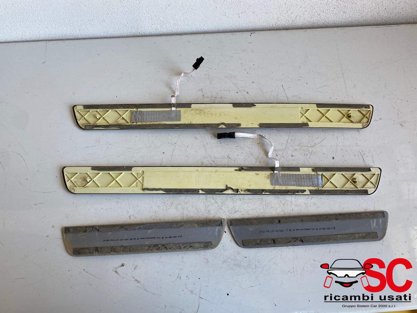 Modanatura Battitacco Mercedes Cla W117 A2466805300 A2466805400 A2466800435 A2466800335 - 38685