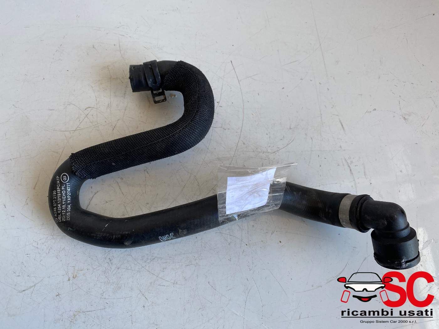 Tubo Acqua Radiatore Mercedes Cla W117 2.2 Cdi A2468303196 - 38686